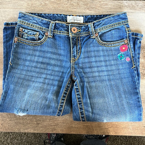 Aeropostale Cropped Jean size 5/6 - Picture 8 of 15